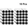 UPKOCH 10 Sheets Chalkboard Labels Circle Spice Jars Labels Pantry Stickers Spices Label for Kitchen Storage Mason Jars Containers Cups Glass Bottles Hot Sauce Dasher