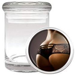 Lace Thong Sexy Girl Medical Odorless Glass Jar