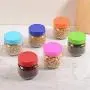 Ingruiya 12/16PCS Plastic Sealing Lid Glass Jar Storage Sealing Lid,Household Kitchen Sealing Storage Bottle