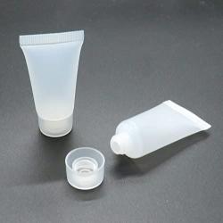 SenseYo 24PCS 5ml Empty Refillable Plastic Tubes Bottle Packing Sample Bottles for Shampoo Cleanser Shower Gel Body Lotion