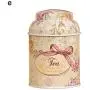 Angele3292 Bestseller Frische Blumen Zucker Süßwaren Teeblatt Blechdose Aufbewahrungsglas Behälter Versiegelte Dose Schale