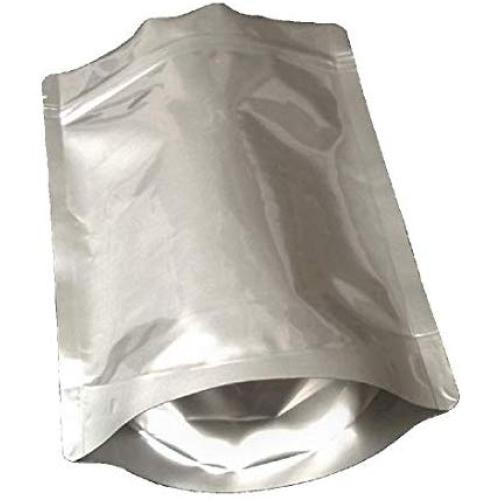 Pleasant Grove Farm 7 Mil Zip Lock Mylar Bags Stand Up Pouch Gusseted Pouch in Multiple Sizes (50, 1 PINT 6 x 8 inch)