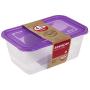 keeeper Food Box Fredo Fresh 4,3L Rectangle in Purple, Polypropylene 29 x 19 x 12 cm