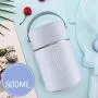Lebensmittelbehälter, Flasche-Gläser, zur Aufbewahrung von warmen und kalten Speisen, isolierte Lunchbox, isolierter Lebensmittelbehälter (Farbe: Lila)