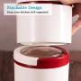 Cereal Storage Containers Dispenser Cookie Jar Plastic with Lids Airtight Bpa Free Large, Food Storage Containers for Kitchen Pantry Organization Canister Candy Bulk, 500mL/800mL/1.5L (Size : 500mL)