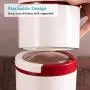Contenants de stockage pour céréales, distributeur, pot à biscuits en plastique avec couvercles, hermétiques, sans BPA, grands, contenants pour le stockage alimentaire pour l'organisation de la cuisine, pots, 500mL/800mL/1,5L (Taille : 500mL) Contenants de stockage pour céréales, distributeur, pot à biscuits en plastique avec couvercles, hermétiques, sans BPA, grands, contenants pour le stockage alimentaire pour l'organisation de la cuisine, pots, 500mL/800mL/1,5L (Taille : 500mL)