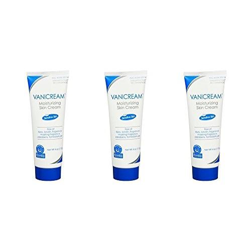 Vanicream Moisturizing Skin Cream for Sensitive Skin 4 oz (Pack of 3)