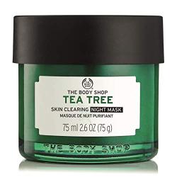The Body Shop Tea Tree Anti-Imperfection Night Mask, 2.6 Fl Oz (Vegan)