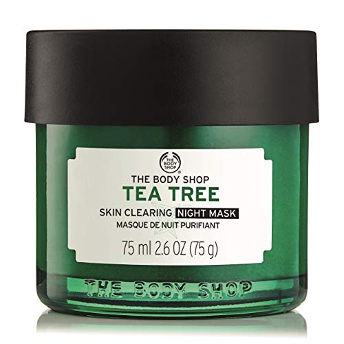 The Body Shop Tea Tree Anti-Imperfection Night Mask, 2.6 Fl Oz (Vegan)