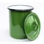 Basseur Campagne DanDiBo Récipient en Émail 19 cm, 1,75 L - Tin 665Z, Vert Basseur Campagne DanDiBo Récipient en Émail 19 cm, 1,75 L - Tin 665Z, Vert