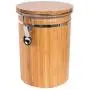 BirdRock Home Bamboo Food Storage Canister with Lid - Large BirdRock Home Bamboo Food Storage Canister with Lid - Large