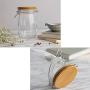 Glass Sealed Jars, Kitchen Household Grain Storage Tanks, Storage Jam/Honey/Coffee/Nuts