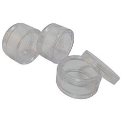 Clear Plastic Makeup Lip Balm 10 Gram Packaging (Pack of 50)