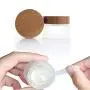 Pot en verre opalescent 50ml/1,7 oz avec couvercle en bambou naturel, bocal cosmétique vide pour échantillons de crème, yeux, huiles essentielles. Pot en verre opalescent 50ml/1,7 oz avec couvercle en bambou naturel, bocal cosmétique vide pour échantillons de crème, yeux, huiles essentielles.