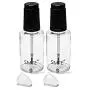 Bouteille Vide Rechargeable pour Retouche Vernis à Ongles 20ml avec Mélange et Marbre, Insérer de Conservation et Bouchon Pinceau, Lot de 2 Bouteille Vide Rechargeable pour Retouche Vernis à Ongles 20ml avec Mélange et Marbre, Insérer de Conservation et Bouchon Pinceau, Lot de 2