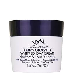 NxN Zero Gravity Whipped Day Cream Face Moisturizer, Natural and Organic Anti Aging Formula for Dry or Sensitive Skin, Men and Women, 1.7 Oz