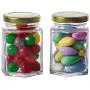 Gojars Hexagon Glass Jars 3oz Premium Food-grade. Mini Jars With Lids For Gifts, Wedding Favors, Honey, Jams And More. (24, 3oz) Gojars Hexagon Glass Jars 3oz Premium Food-grade. Mini Jars With Lids For Gifts, Wedding Favors, Honey, Jams And More. (24, 3oz)