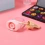 MISAZ 16 Pieces Empty Lip Gloss Tubes 5ml/0.2oz Adorable Pink Ice-cream Shaped Refillable Lip Balm Bottles Cosmetic Samples Container DIY Lip Glaze Vials Storage Bottle for Women Makeup Girls Beauty