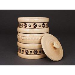 Wooden Handmade Storage Jar for Loose Products Kitchen Tools and Equipment