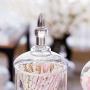 Transparent Candy Jar Wedding Party Table Decoration Dessert Storage Bottles Candy Storage Cans Lead Free Glass Tanks Covered,F