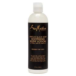 SheaMoisture Body Lotion for Troubled Skin African Black Soap to Soothe Skin 13 oz (U-BB-2693)