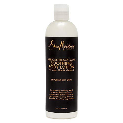 SheaMoisture Body Lotion for Troubled Skin African Black Soap to Soothe Skin 13 oz (U-BB-2693)