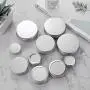 Aluminium Bottles Sample Canisters Cap Makeup Oil Wax Box Reusable Packaging Can Tin Container Cosmetic Pot Jar Upper Screw,50Ml-1Pc