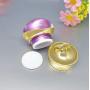 3 Pack 5ml/5g Crown Crystal Acrylic Empty Refillable Bottle Cosmetic Cream Jar Pot Bottle Container Portable Travel Container for Cream Lotion Lip Balm (White+Gold+Purple)