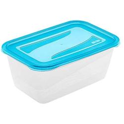 keeeper Fredo Fresh 4.3 Litre Rectangular Polypropylene Fresh Blue (Transparent) One Size