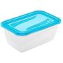 keeeper Fredo Fresh 4.3 Litre Rectangular Polypropylene Fresh Blue (Transparent) One Size