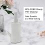 Spray Bottle for Hair, Suream 5.4oz/160ml Clear Continuous Mister for Curly Hair, Empty Plastic Refillable Houseplant Water Sprayer for Hair Styling, Flower Misting, Gardening, Ironing and Cleaning