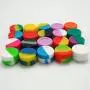 Bouteilles et Pots de Rangement | 10 pièces/lot, contenants ronds en silicone 5ml pour cire huile dab non-adhésifs, pot de rangement pour cigare électronique | par HUDITOOLS | 1 pièce