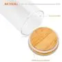 Luxtea Glass Jar Borosilicate Canister 34oz with Bamboo Lid and Silicone Sealed Ring, Airtight Storage Cookie Candy Spice Nuts Cereal Luxtea Glass Jar Borosilicate Canister 34oz with Bamboo Lid and Silicone Sealed Ring, Airtight Storage Cookie Candy Spice Nuts Cereal
