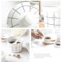 OPaida Spice jar, Ceramic Seasoning jar Set, Kitchen Storage, 3 Spice Jars + 3 Spoons (with Wooden Tray), Salt/Starch/Sugar/Sesame Storage,DHCY-02