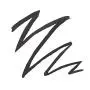 Schwarzer Eyeliner, wasserfester, smudge-freier Lipliner, 0,17 fl. oz.