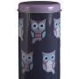 Premier Housewares Happy Owls Storage Canister, 8 x 8 x 18 cm, Blue