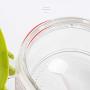 Clear Glass Seasoning Box Set, Multi-purpose Condiment Spice Jar With Lid Spoon Wood Tray Kitchen Spice Storage Canister-e