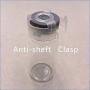 Mini Glass Bottle With Rubber Stopperand Anti Sheft Clasp 3Ml 5Ml 7Ml 8Ml 10Ml 15Ml 20Ml Glass Jars,3Ml White Cap