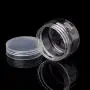Bocaux en PET Transparent 6,8cm OD avec Couvercle Transparent pour Stockage Alimentaire XISAOK Bocaux en PET Transparent 6,8cm OD avec Couvercle Transparent pour Stockage Alimentaire XISAOK