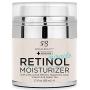Radha Beauty Retinol Moisturizer Miracle Cream for Face - with Retinol, Hyaluronic Acid, Vitamin E and Green Tea. Best Night and Day Moisturizing Cream 1.7 fl oz.