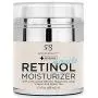 Radha Beauty Retinol Moisturizer Miracle Cream for Face - with Retinol, Hyaluronic Acid, Vitamin E and Green Tea. Best Night and Day Moisturizing Cream 1.7 fl oz. Radha Beauty Retinol Moisturizer Miracle Cream for Face - with Retinol, Hyaluronic Acid, Vitamin E and Green Tea. Best Night and Day Moisturizing Cream 1.7 fl oz.