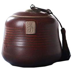 Goddness Bar Japanese-Style Storage Pots Tea Coffee Canisters Ceramic Jars(Style 17)
