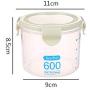 ?Ywoow? Storage Plastic Sealed Cans Kitchen Storage Box Transparent Food Canister Keep Fresh Jar