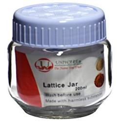 Uniware GL0200 Mini Glass Jars, 200ml (6 Pcs Set)