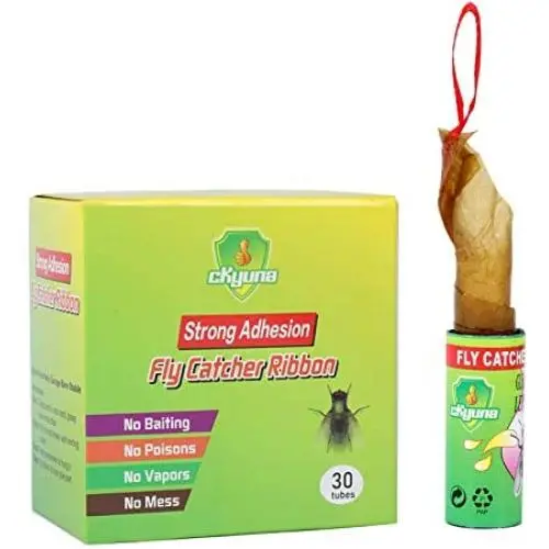 30er Pack Fliegende Fliegenfalle, Fliegende Streifen, Fliegende Klebeband, Fliegenfalle, Fliegenfangribbon, Fliegenfangribbon, Fliegenribbon, Fliegenköder