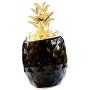 joyMerit Pineapple Ceramic Jars with Lid for Home Kitchen Food Sugar, Jam Storage, DIY Wedding Favors Gift - 2 Pack