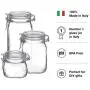 Bormioli Rocco Fido Canning Jar, Set of 3 (17.5 oz,33.75 oz,50.75 oz.) Bormioli Rocco Fido Canning Jar, Set of 3 (17.5 oz,33.75 oz,50.75 oz.)
