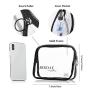 Travel Bottles Containers & Travel Size Toiletries Accessories Bottles with Toiletry Bag for Liquids Leak-Proof & TSA Approved Carry-on for Airplane - Women/Men (SET-A 12-in-1)