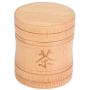 Tea Storage Holder Container,Portable Bamboo Lightweight Tea Jar Storage Holder Container Box Wood Bucket Small Can for Home Office Living room