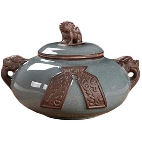 Kylin Express Tea Coffee Storage Jar Candy/Snack Pot Chinese Tea Container 500 ML